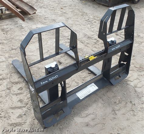 kc skid steer forks|bobcat pallet fork attachment.